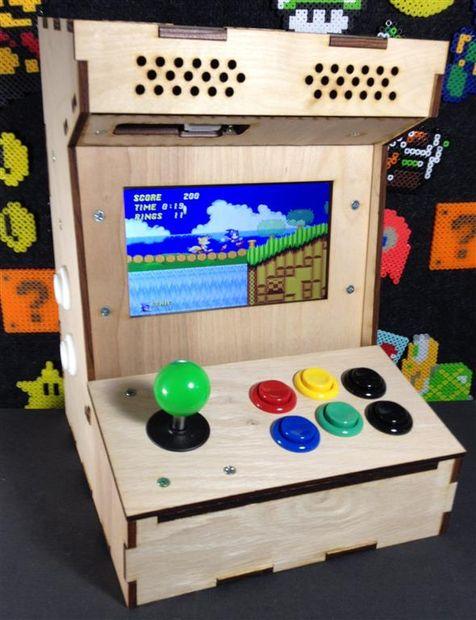 Build your own Mini Arcade Cabinet with Raspberry Pi