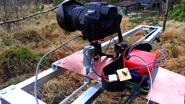 Raspberry Pi powered time lapse dolly