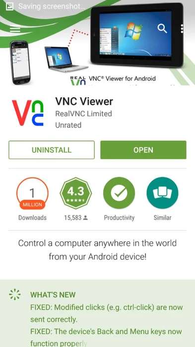 Download the VNC App