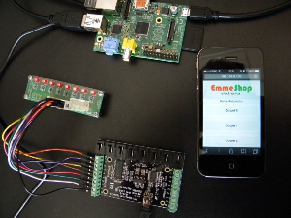 Home Automation Raspberry and Phidgets