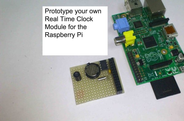 Prototype and configure your own Real Time Clock module for the Raspberry Pi