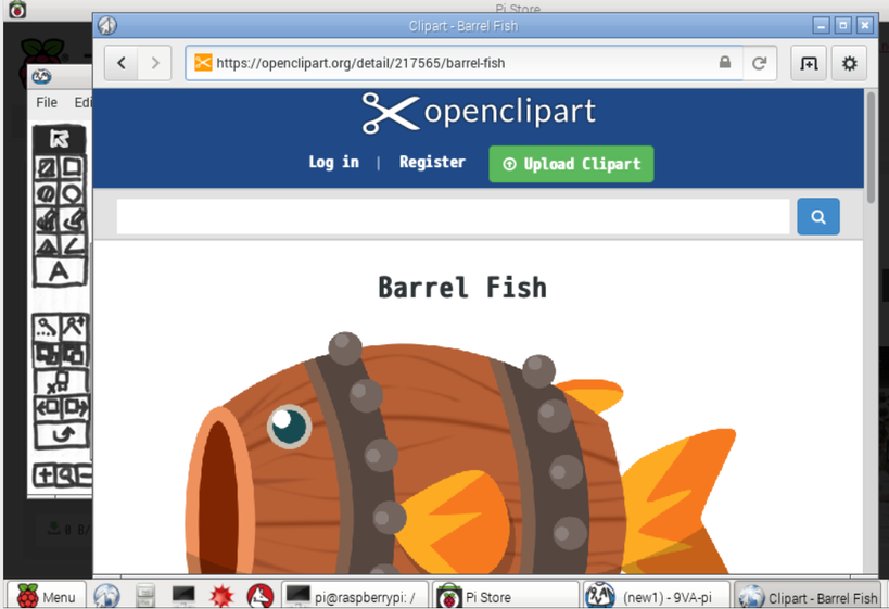 Download Original SVG (barrelFish.svg) to Desktop