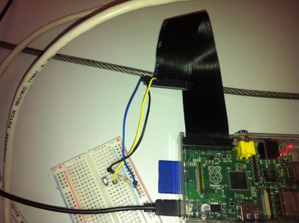 Raspberry Pi and Button Press Example