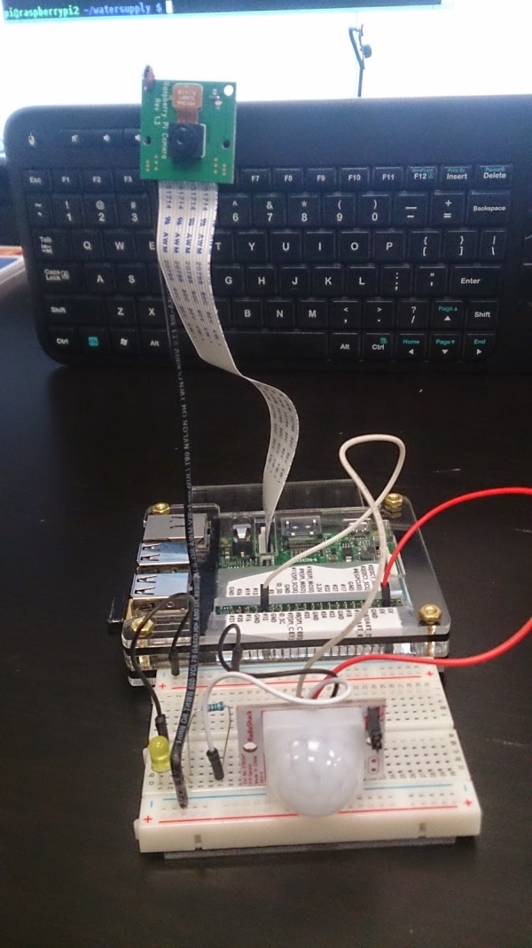 Build an Intruder detector with Raspberry Pi and robomq.io