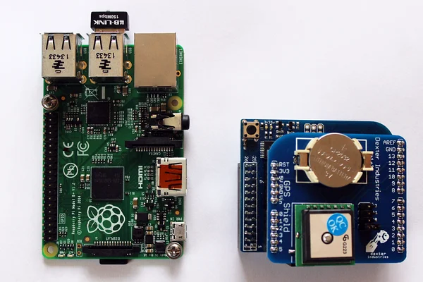 Connecting the Arduino Shield to the Raspberry Pi
