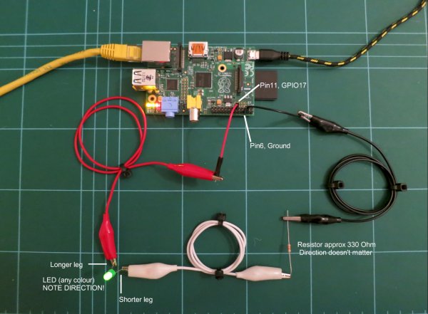 Control an LED from your web browser or smartphone using Raspberry Pi