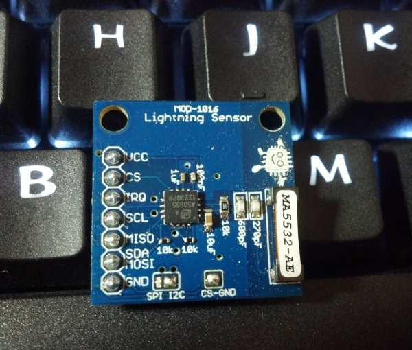 Detecting Lightning with a Raspberry Pi