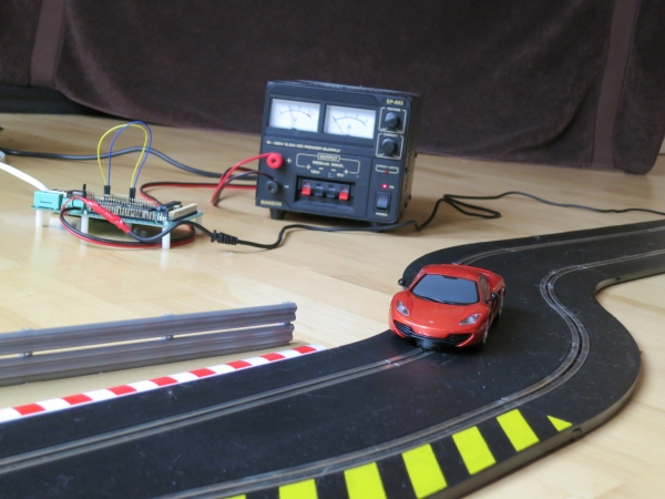 Internet controlled SCALEXTRIC
