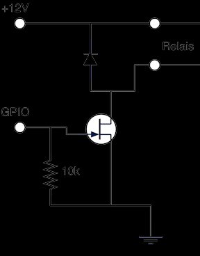My Raspberry Pi Pool Timer — Electronic Assembly schematic