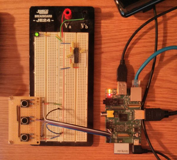 Physical WakeOnLan button with Raspberry Pi and Python