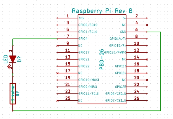 Using the Raspberry Pi’s GPIO Pins to Drive an LED