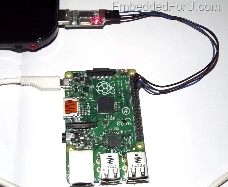 How to connect Raspberry Pi UART to a computer 