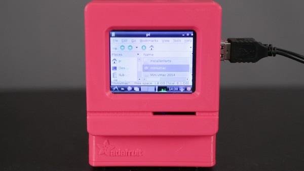 Build your own Raspberry Pi Mini 3D printing monitor