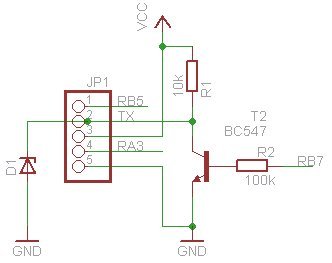 LCD Chip P017(serial) & P018(I2C) schematic