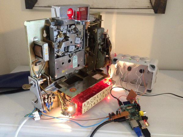 Raspberry Pi Project – A 1960s wallbox interfaced with Sonos schematic