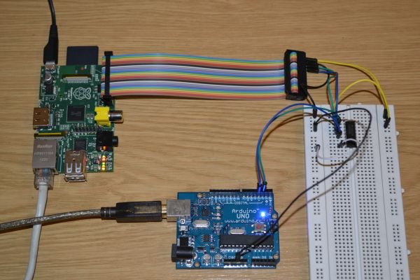 Raspberry Pi and Arduino via GPIO UART