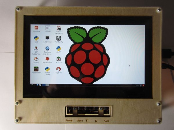 Laser Cut Raspberry Pi LCD Case