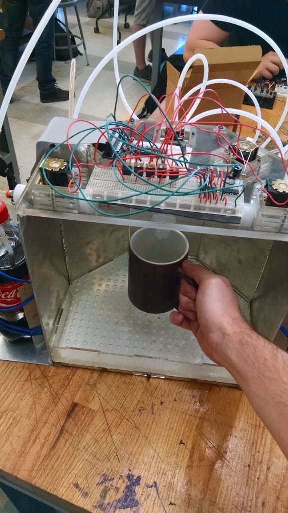 Raspberry pi Controller Automatic Drink Dispensing Robotic Bartender