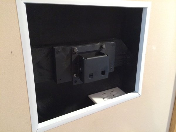 Recessed Wall Mount for Rasberry Pi Google Calendar schematic
