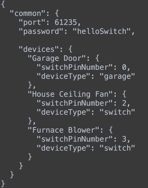Simple home automation. RaspberryPi + Android schematic
