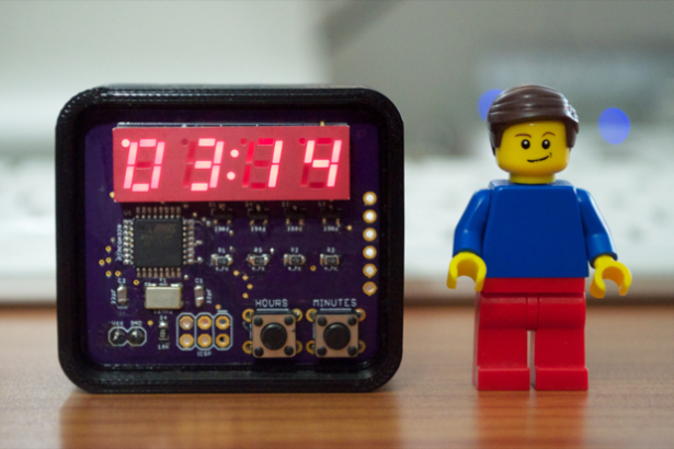 Mini 7-Segment Clock