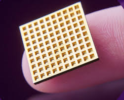Waffle implant supplies drugs