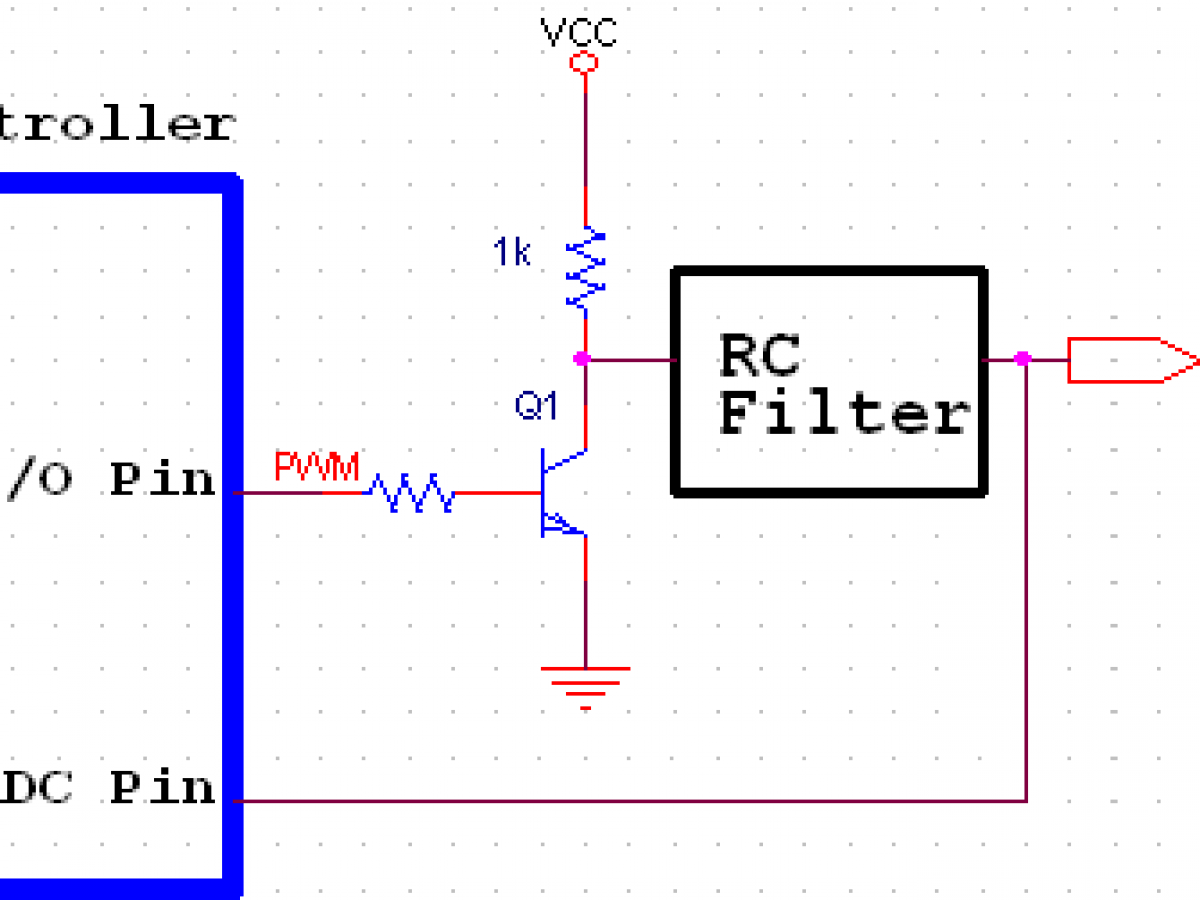 Pwm to voltage схема