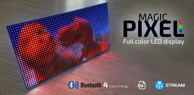 MAGIC PIXEL – Bluetooth full color LED display