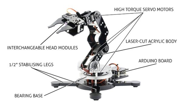 Maximo Robot Arm – for kids and even big kids 