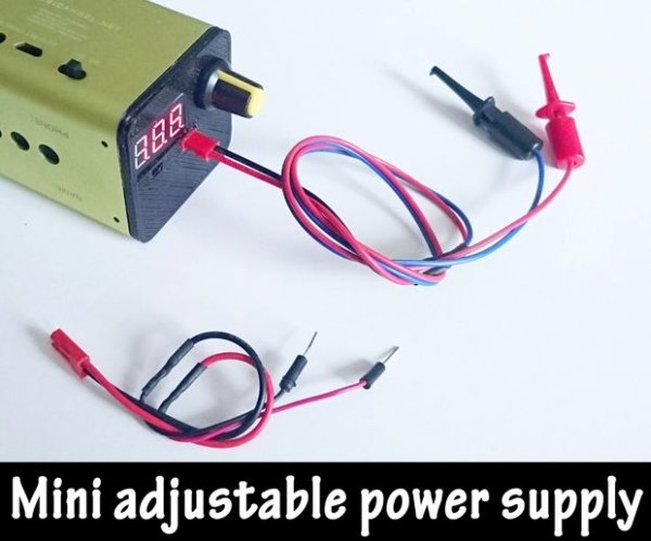 Portable Adjustable Mini Powersupply
