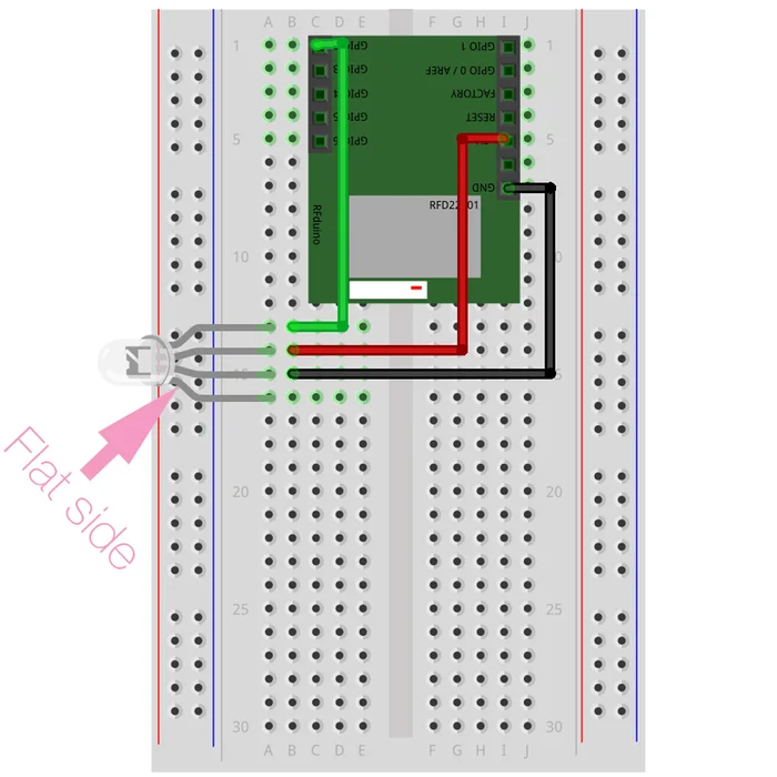 Building and Testing an RGB LED Circuit With RFduino