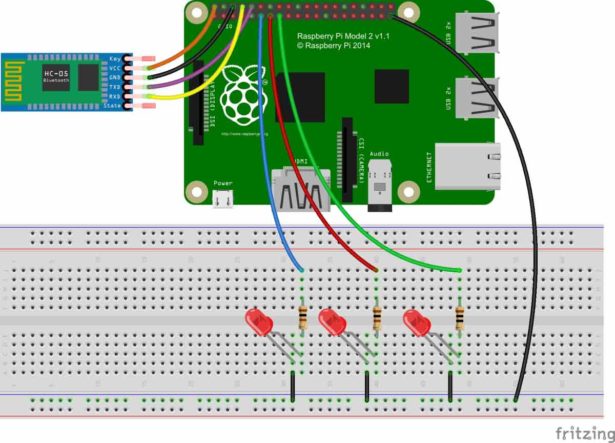 circuit explanation voice controlled lights using raspberry pi