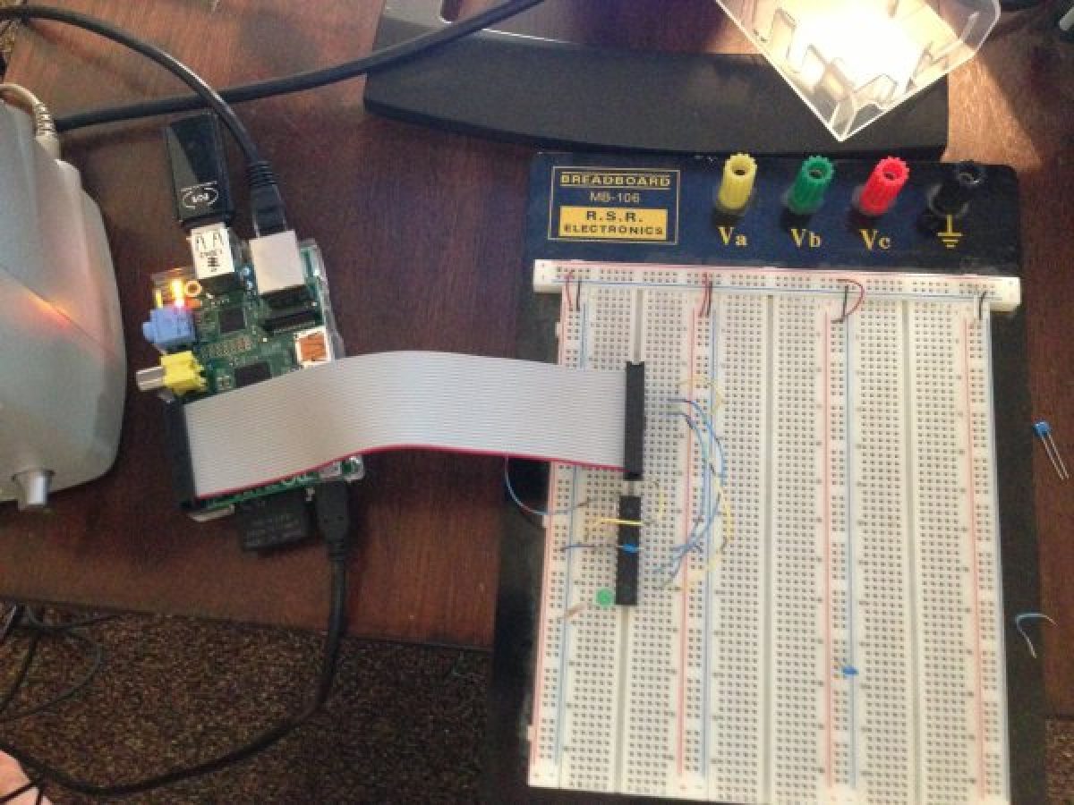 avrdude programming from pi