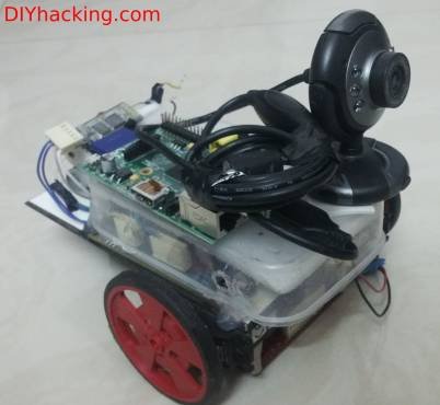 how to create a raspberry pi webcam robot
