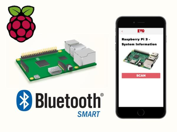 build a mobile app that connects to your rpi 3 using ble