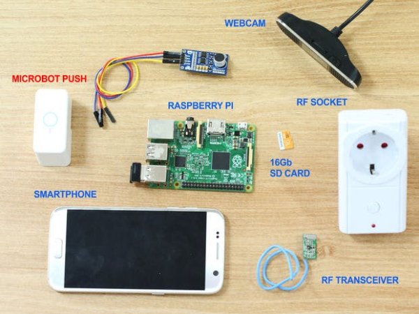 DIY Self monitored Smart Home For Vacation Time