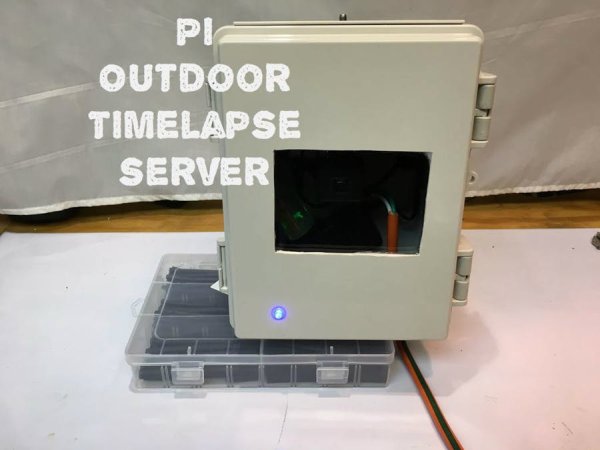 pi outdoor timelapse server