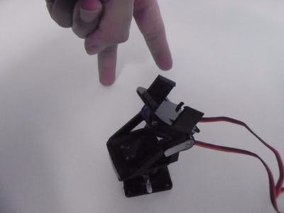 finger gesture controlled toy crossbow