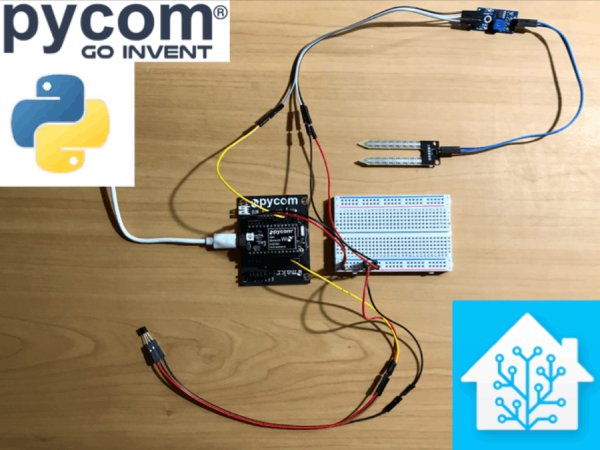micropython leak detector with adafruit and home assistant