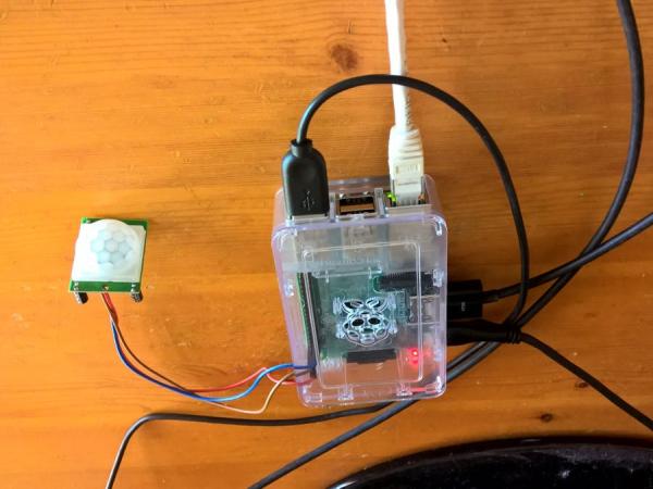 raspberry pi controlled pir sensor with email notifications