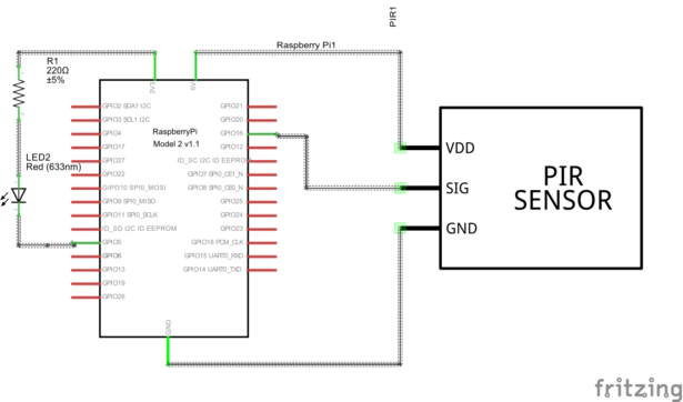 schematic motion sensor surveillance camera using azure storage c