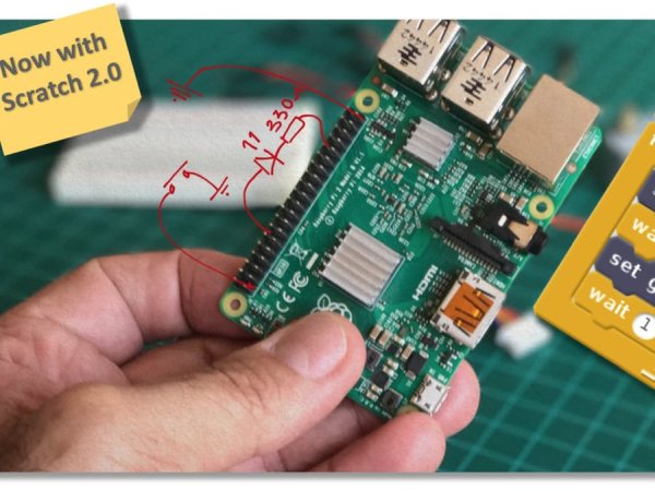 Physical Computing Scratch 2.0 for Raspberry Pi