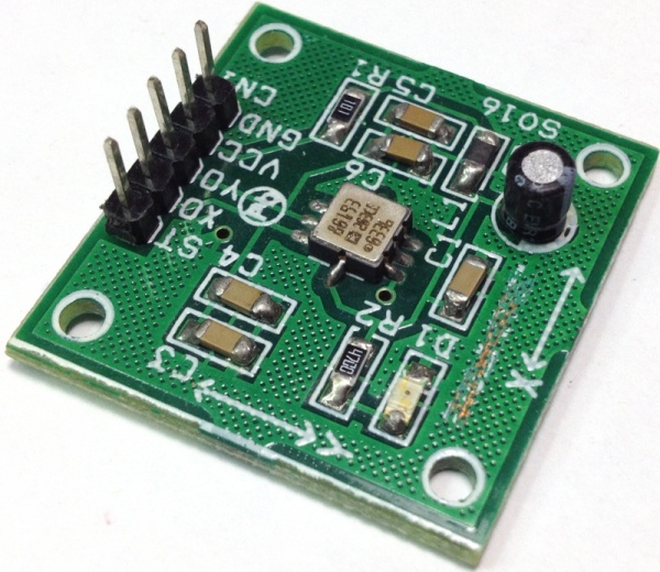 + 1.7g Dual-Axis IMEMS Accelerometer Using ADXL203