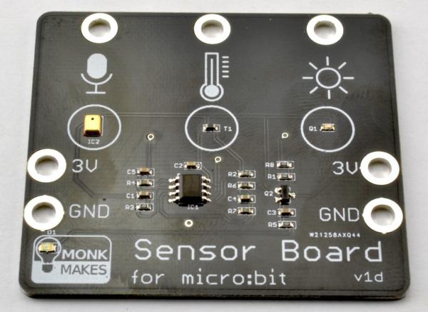 Sensor board for micro bit