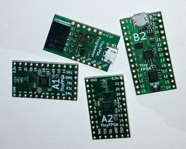 Tiny FPGA BX – A Tiny, Open Source FPGA development board for Makers