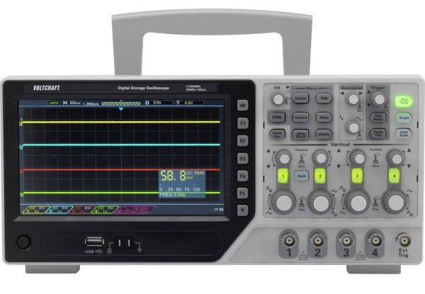 DSO-1000E F Series – Four-channel oscilloscopes with bandwidth up to 250MHz