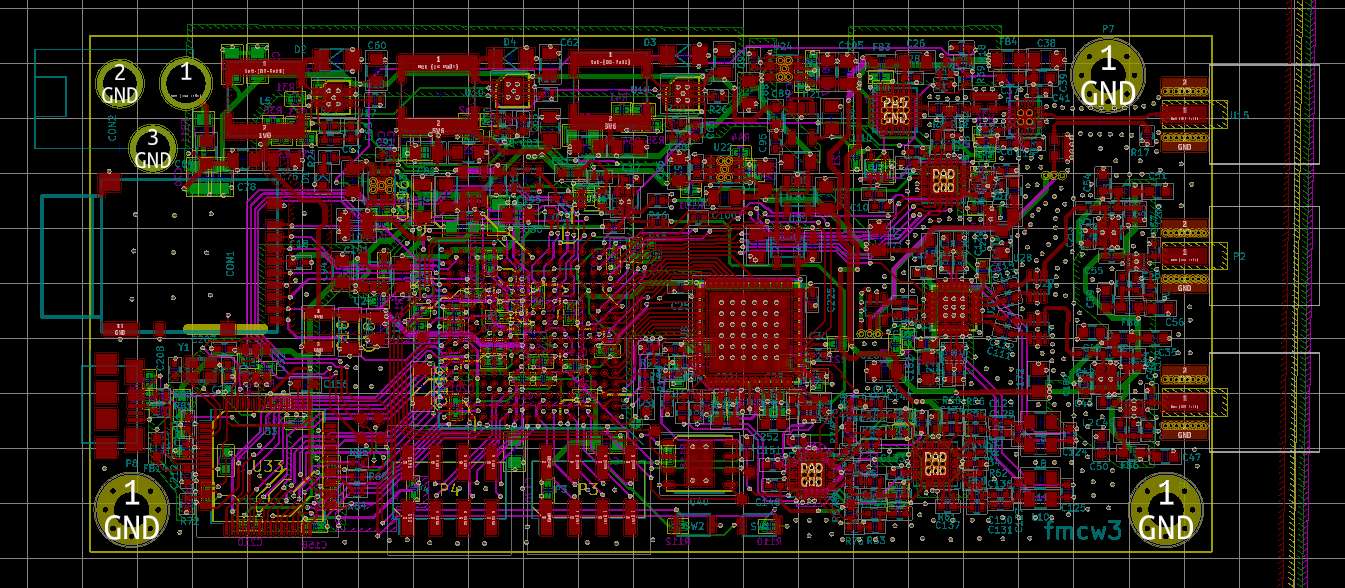 Layout in KiCad