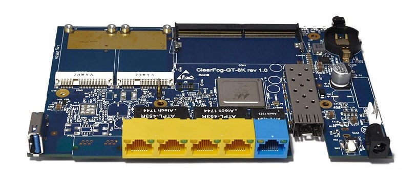 LATEST CLEARFOG SBC OFFERS FOUR GBE PORTS AND A 10GBE SFP+ PORT 1