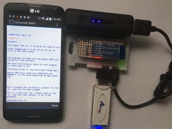 Portable Hacking Station Rpi Zero W Like Watch Dogs Raspberry