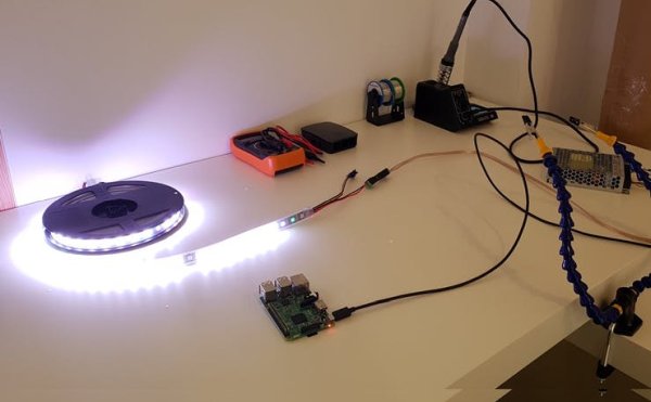 Apa102 LED strip for the first time